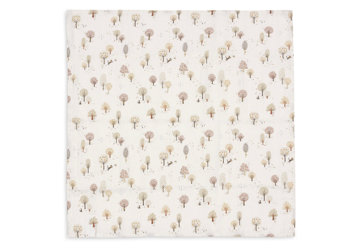 Jollein Mulltücher 70x70cm Tiny Park 3er Pack