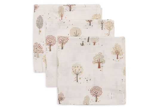 Jollein Mulltuch Klein 31x31cm im 3er Pack