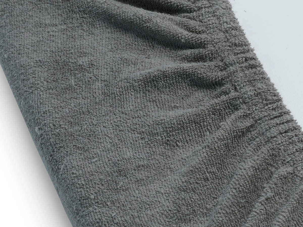 Jollein Wickelauflagenbezug Frottee  50x70cm - Schwarz oder Grau