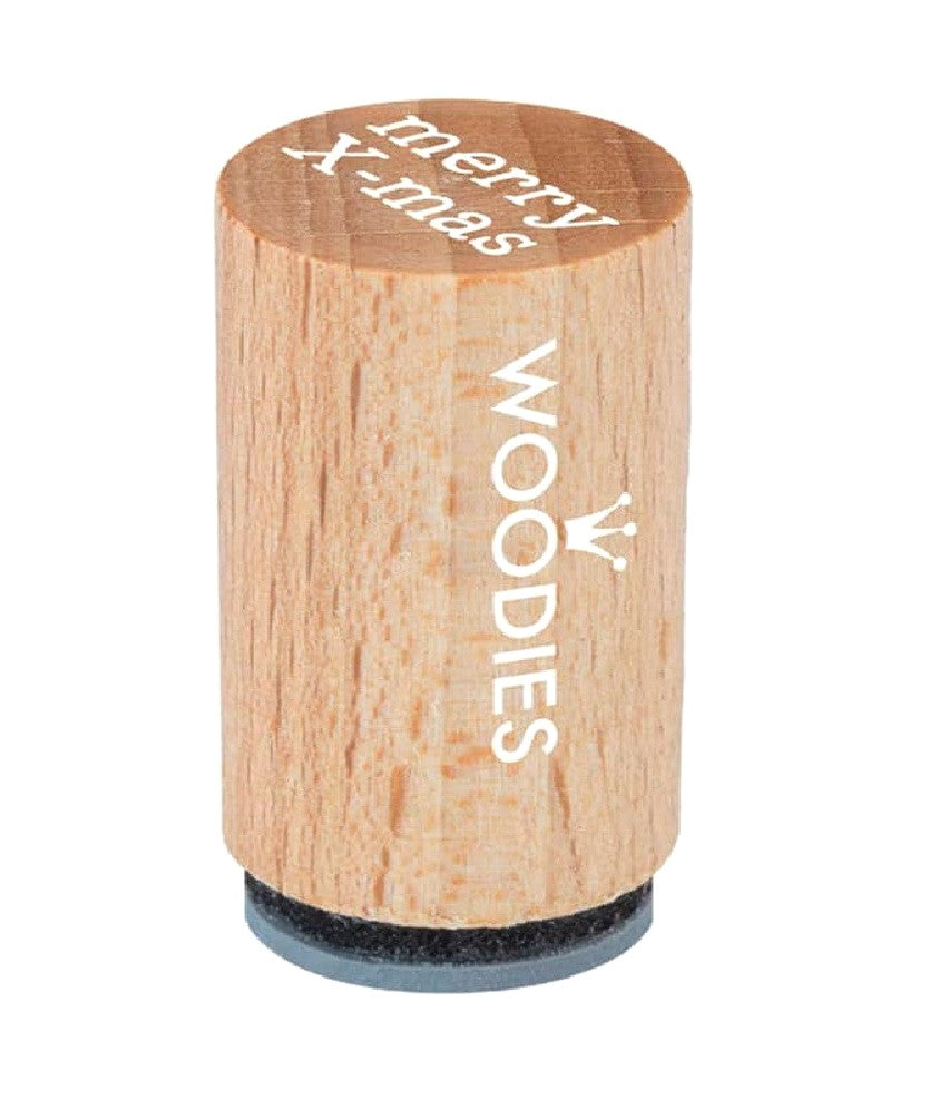 Woodies Mini Weihnachtsstempel 1,5x1,5x3 cm