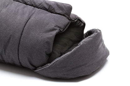 Fillikid Winter Thermo Fußsack K2 Pongee Dunkelgrau Melange