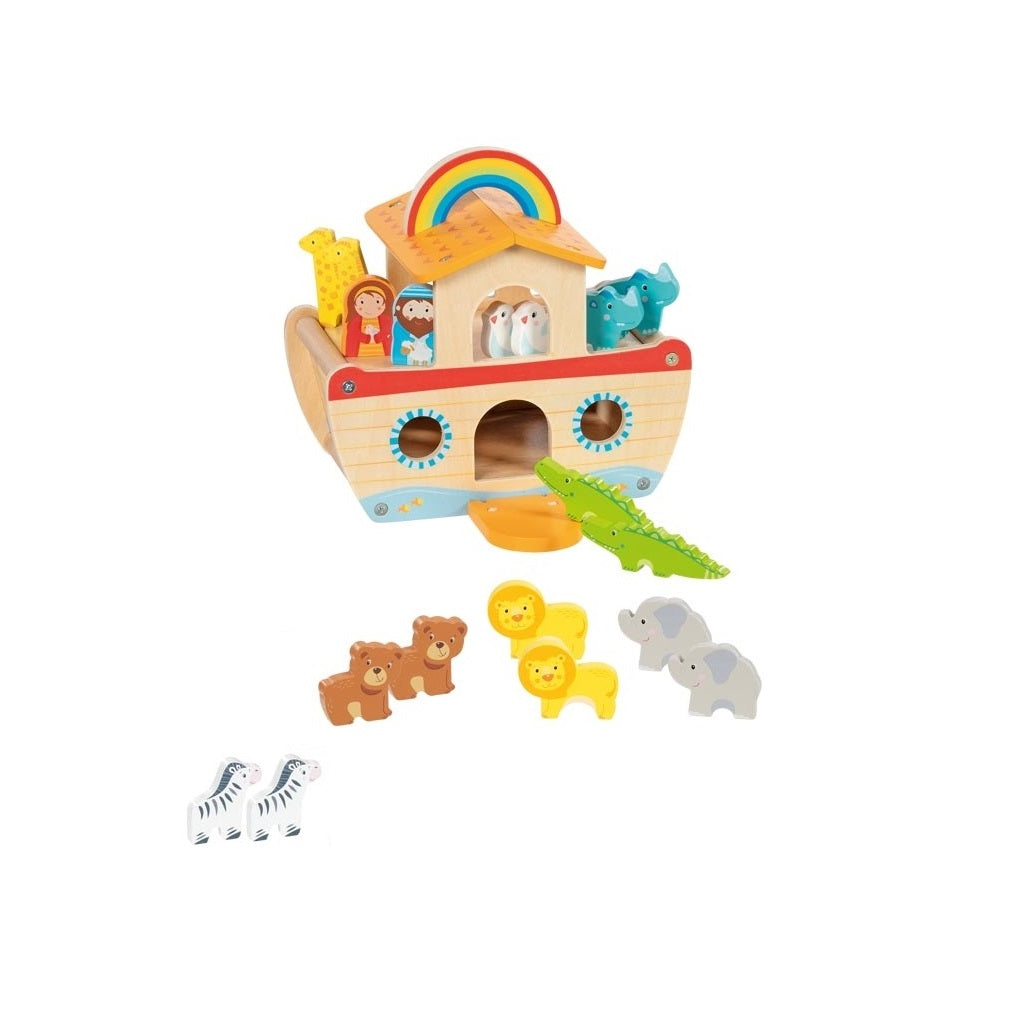 Goki Holz Spielset Arche Noah 3+