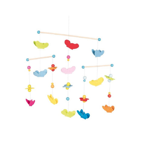 Goki Baby Mobile Bunte Schmetterlinge