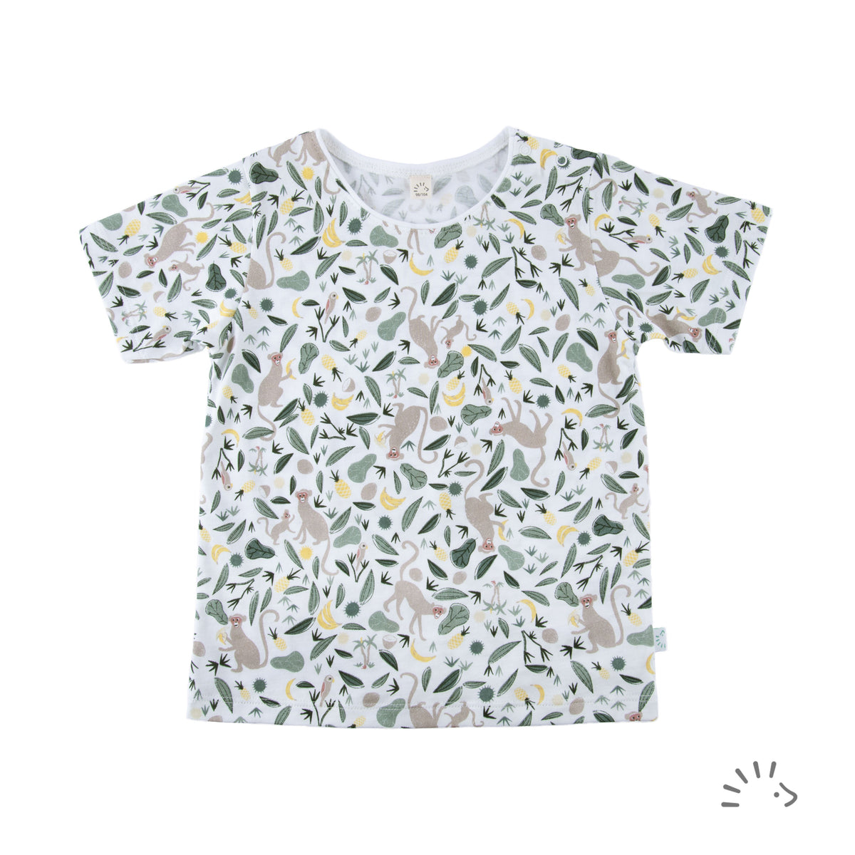 iobio T-Shirt Jersey Monkey Allover