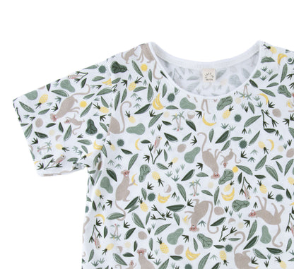 iobio T-Shirt Jersey Monkey Allover