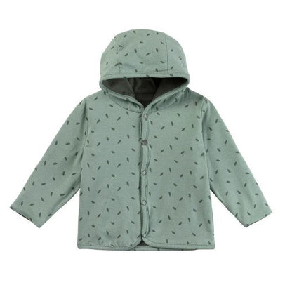 Sterntaler Baby Wendejacke mit Kapuze Waldgrün