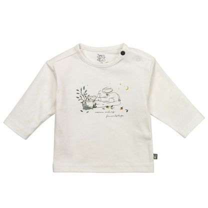 Sterntaler Jersey Baby Shirt Ecru Esel Grün