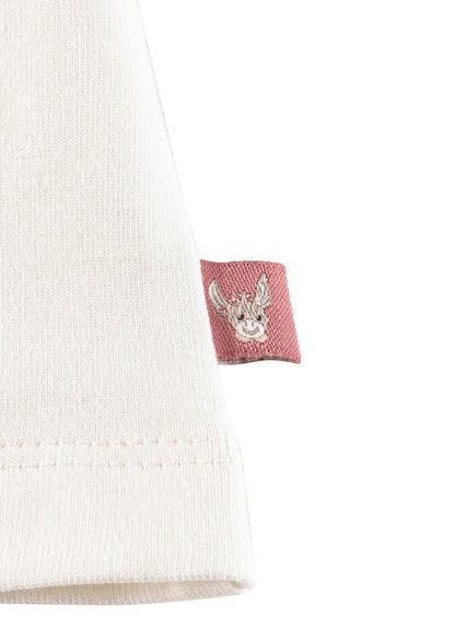 Sterntaler Jersey Baby Shirt Ecru Esel Rosa