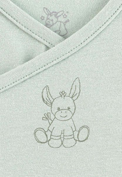 Sterntaler Jersey Baby Wickelbody Emmi Grün