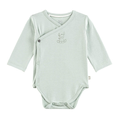 Sterntaler Jersey Baby Wickelbody Emmi Grün