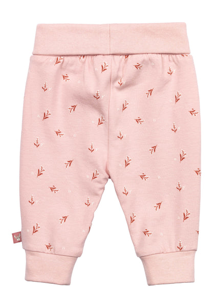 Sterntaler Jersey Baby Hose Blüten Mattrosa