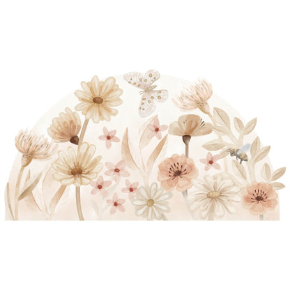wall stickers > flowers