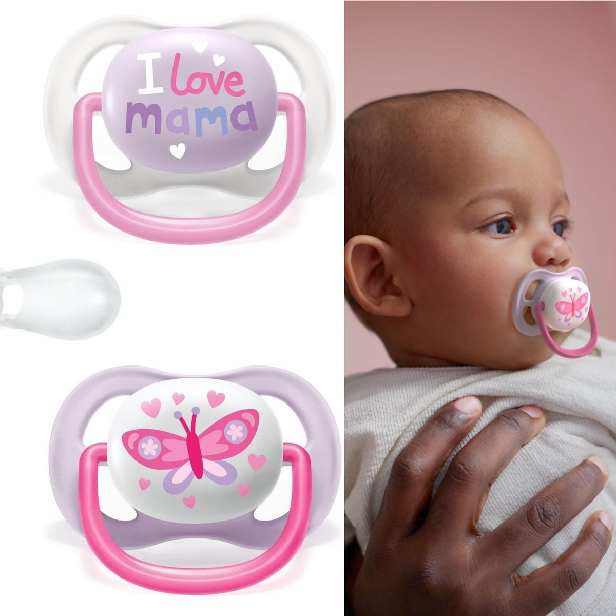 Philips Avent Ultra Air Schnuller | Gr. 1 (0-6M)  I love Mummy