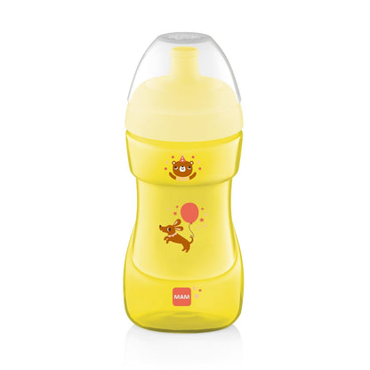 MAM SportCup Trinklernflasche Kinderflasche 330ml 12m+ mit Sportverschluß