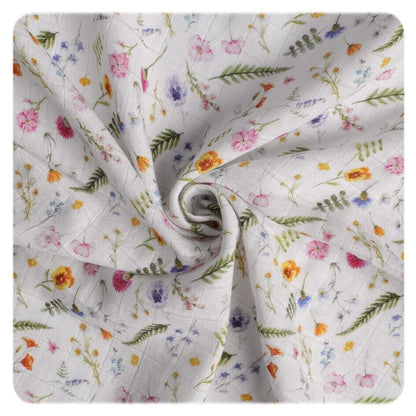 xkko Baby Pucktuch 120x120 cm Musselin  aus Bio Baumwolle