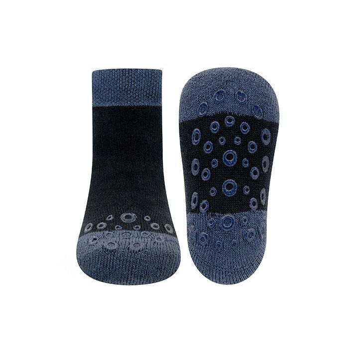 Ewers Baby & Kinder ABS Socke Krabbelsocke mit Anti-Rutsch Noppen auf Sohle & Spann