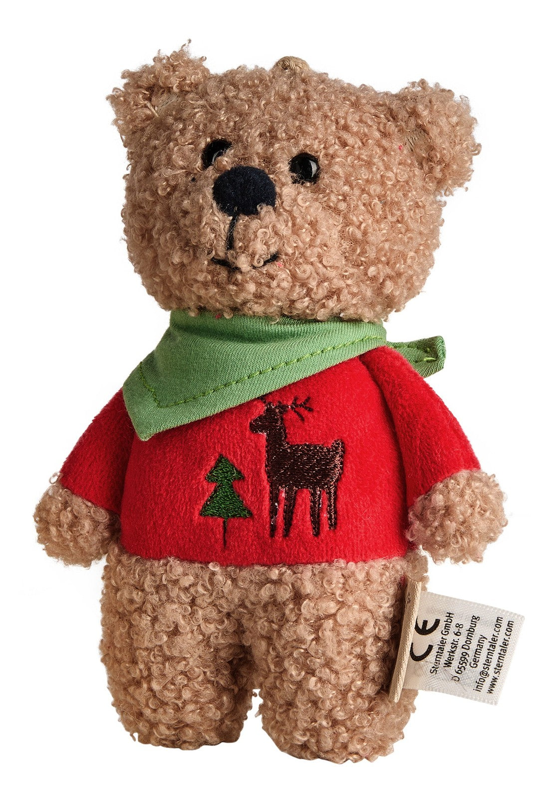 Sterntaler Babygreifling Weihnachten mit Rassel oder Knisterpapier 0M+