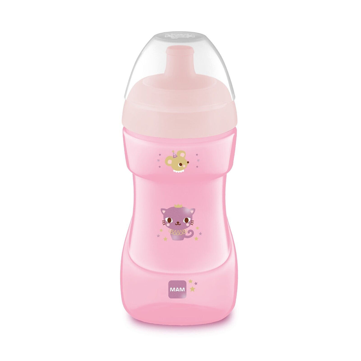 MAM SportCup Trinklernflasche Kinderflasche 330ml 12m+ mit Sportverschluß