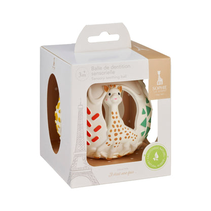 Vulli Naturkautschuk 5 Sinne Sensory Greifball Sophie la girafe 3m+