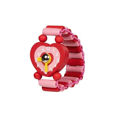 Goki Kinder Lernuhr Armbanduhr aus Holz