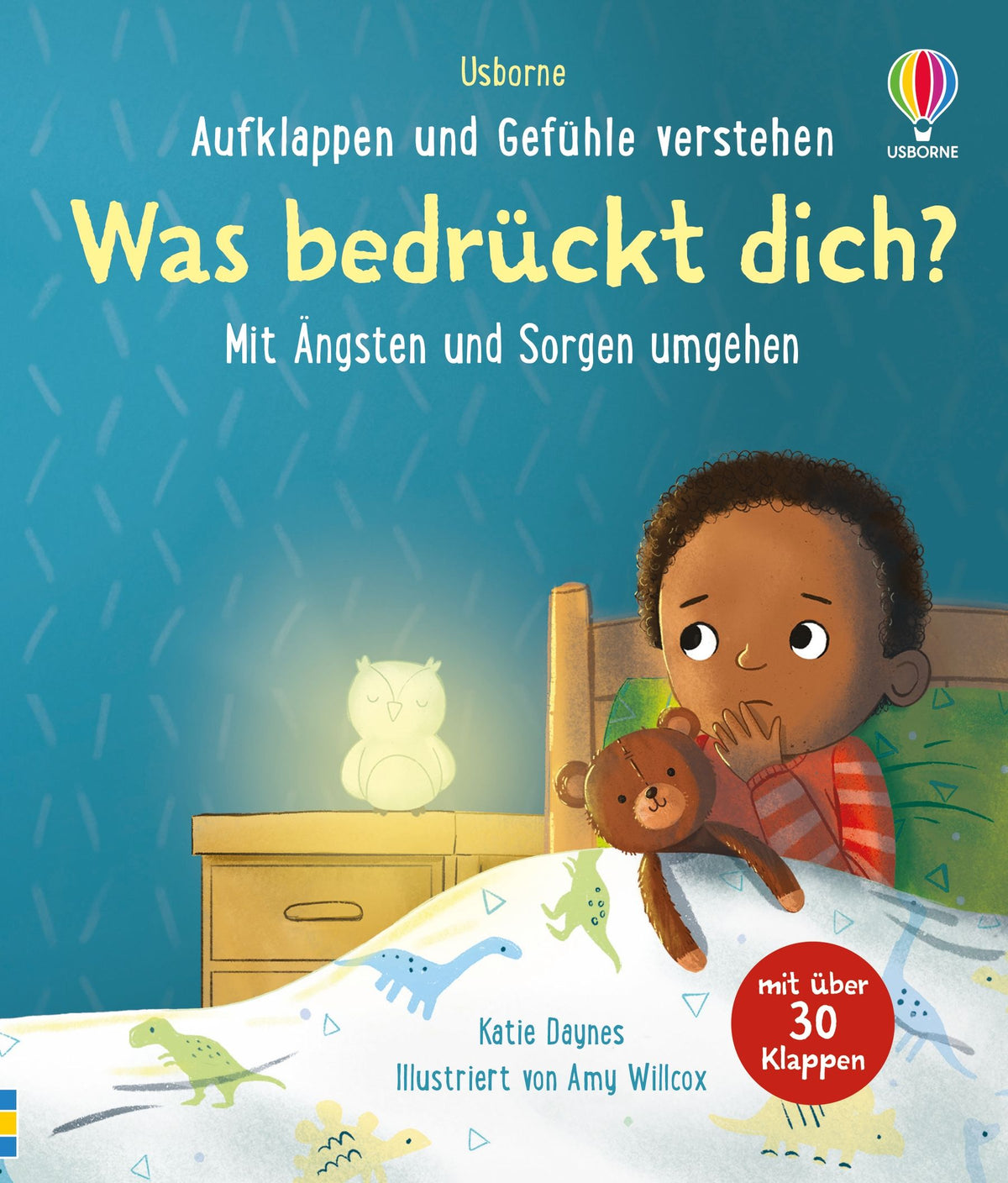Usborne Kinderbuch mit Klappen: Was bedrückt dich 3J+
