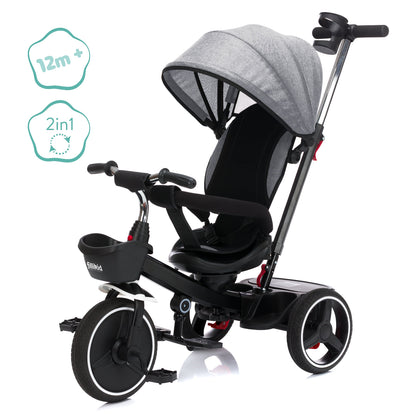 Fillikid Kinder Dreirad Niki Grau