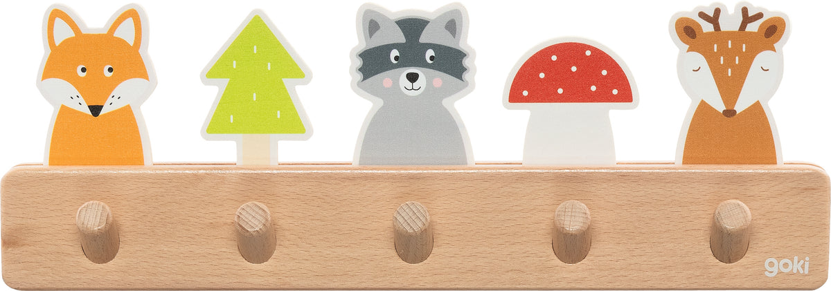 Goki Kinder Garderobe Waldtiere