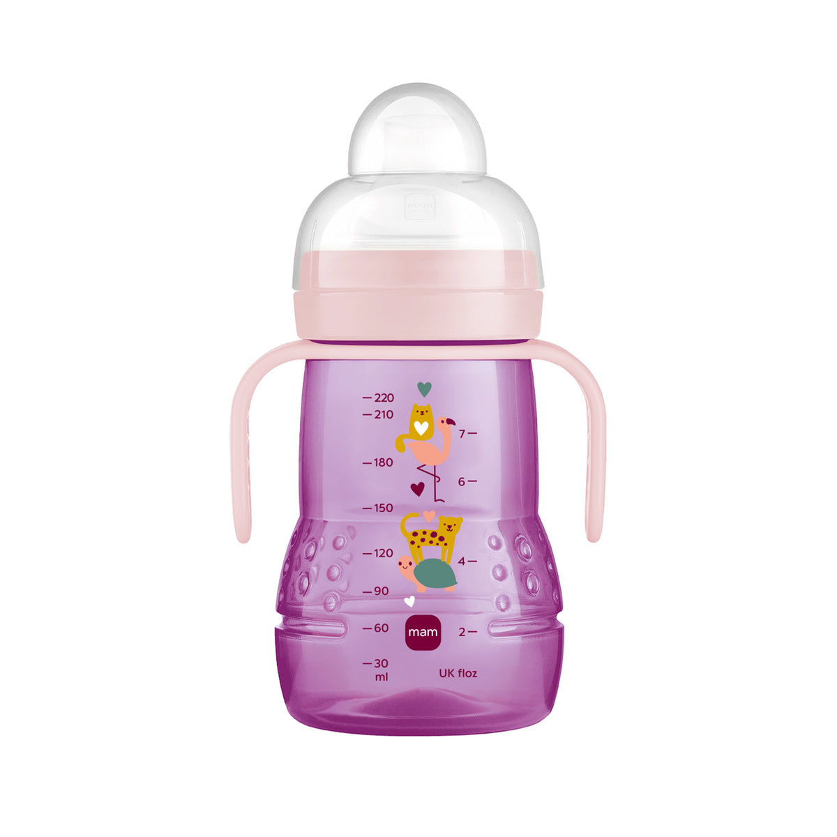 MAM Trainer+ Cup Trinklernflasche Kinderflasche 220ml 4m+