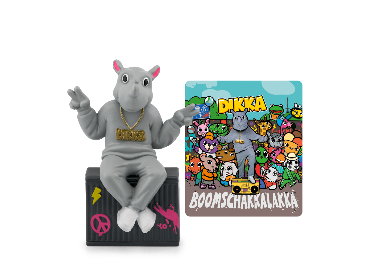 Tonies Hörfigur für Toniebox Dikka Boomschakkalakka 5J+