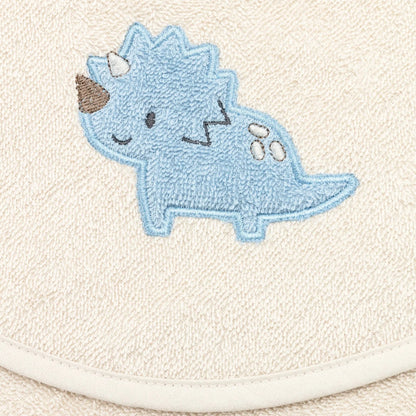 Sterntaler Baby Badetuch Dino Ecru