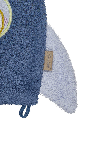 Sterntaler Baby Badehandschuh Waschhandschuh Rakete Bleu