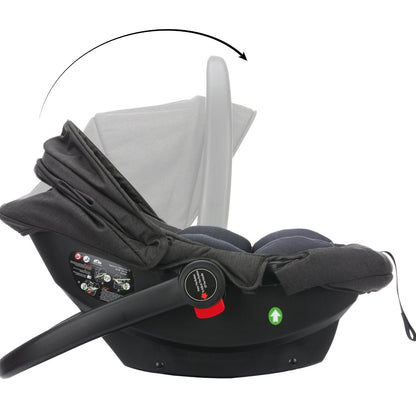 fillikid Kinderwagenset Jaguar Autositz