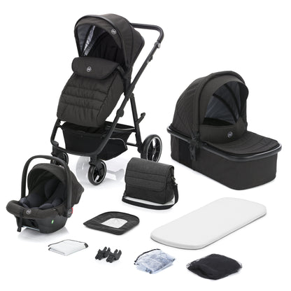 Kinderwagenset Schwarz Jaguar