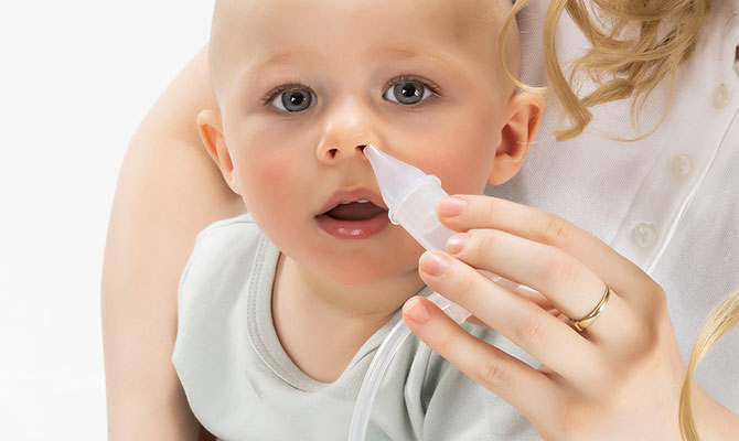 reer Baby Nasensauger mit Schlauch Absaugsystem
