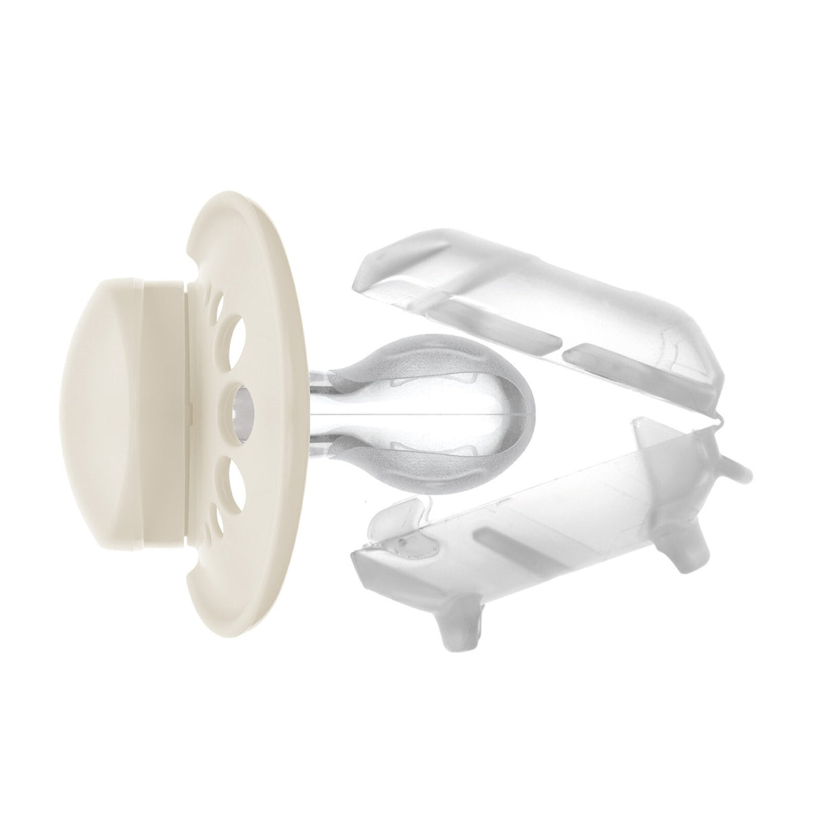 MAM Baby Schnullerband Clip it! & Cover Schnullerkette mit Saugerschutz Box