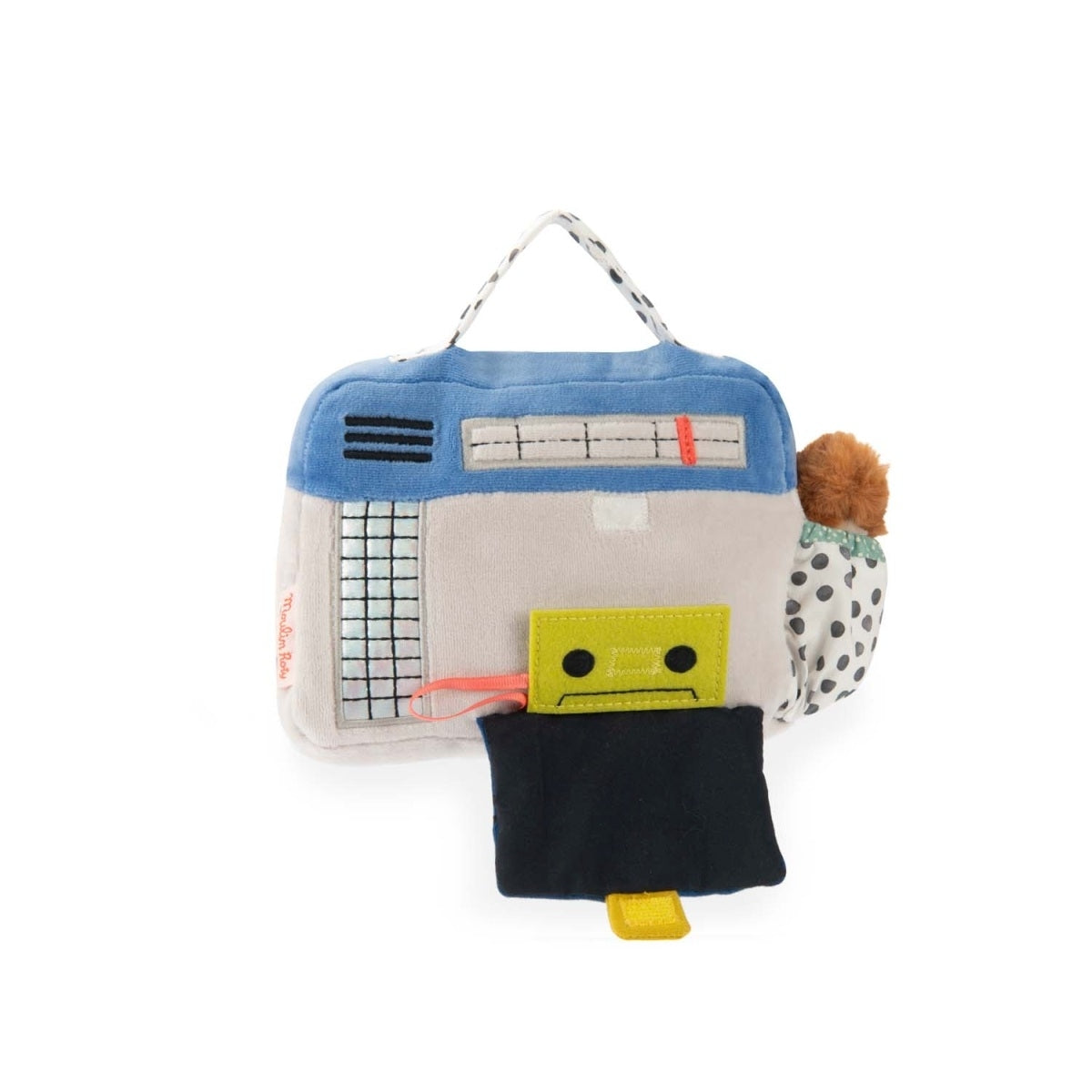 Moulin Roty Baby Spieluhr Kasettenrekorder Puce et Pilou 0m+