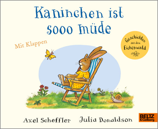 Das Kaninchen ist soo müde Klappenbuch von Scheffler & Donaldson