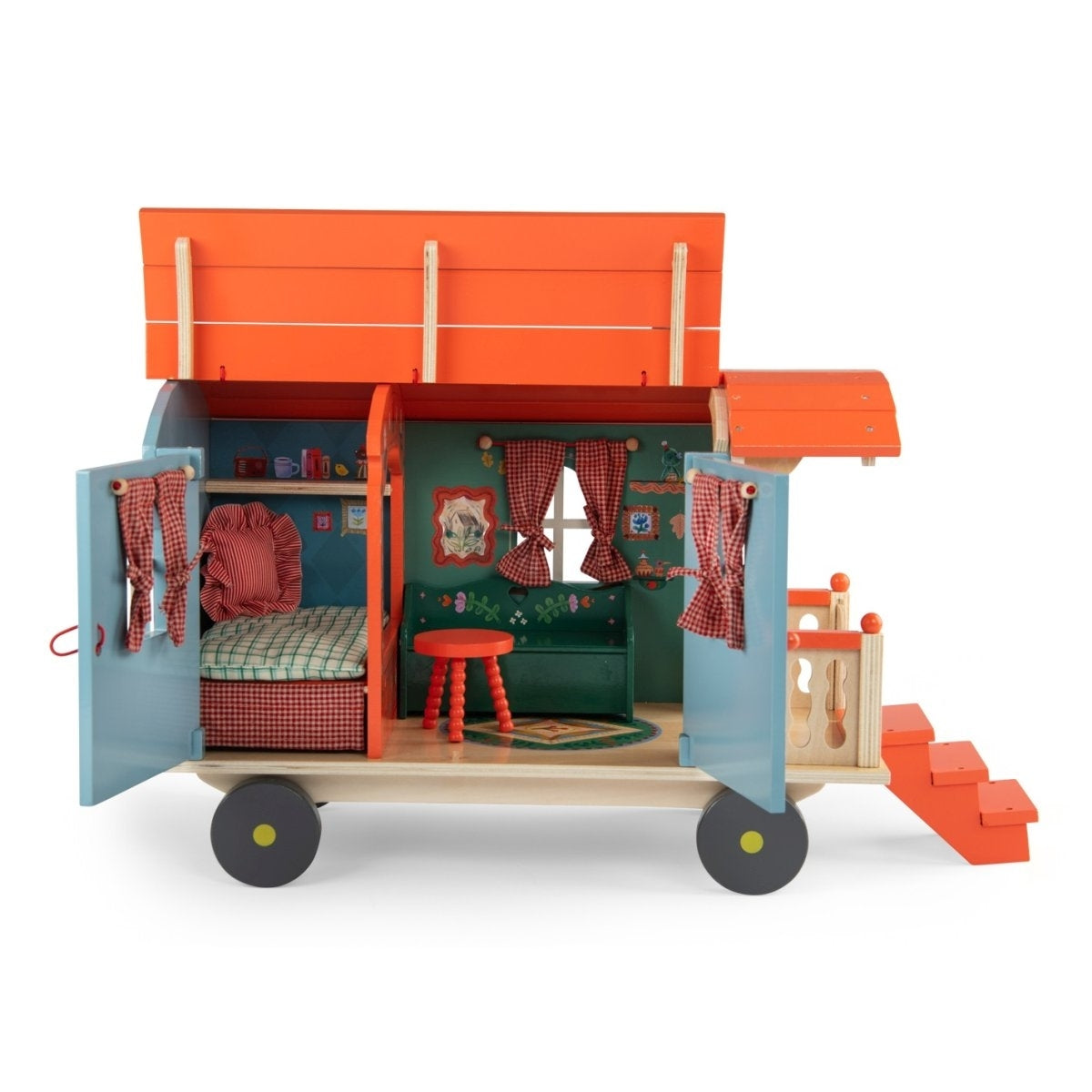 Moulin Roty Les Minouchkas Caravan - offen