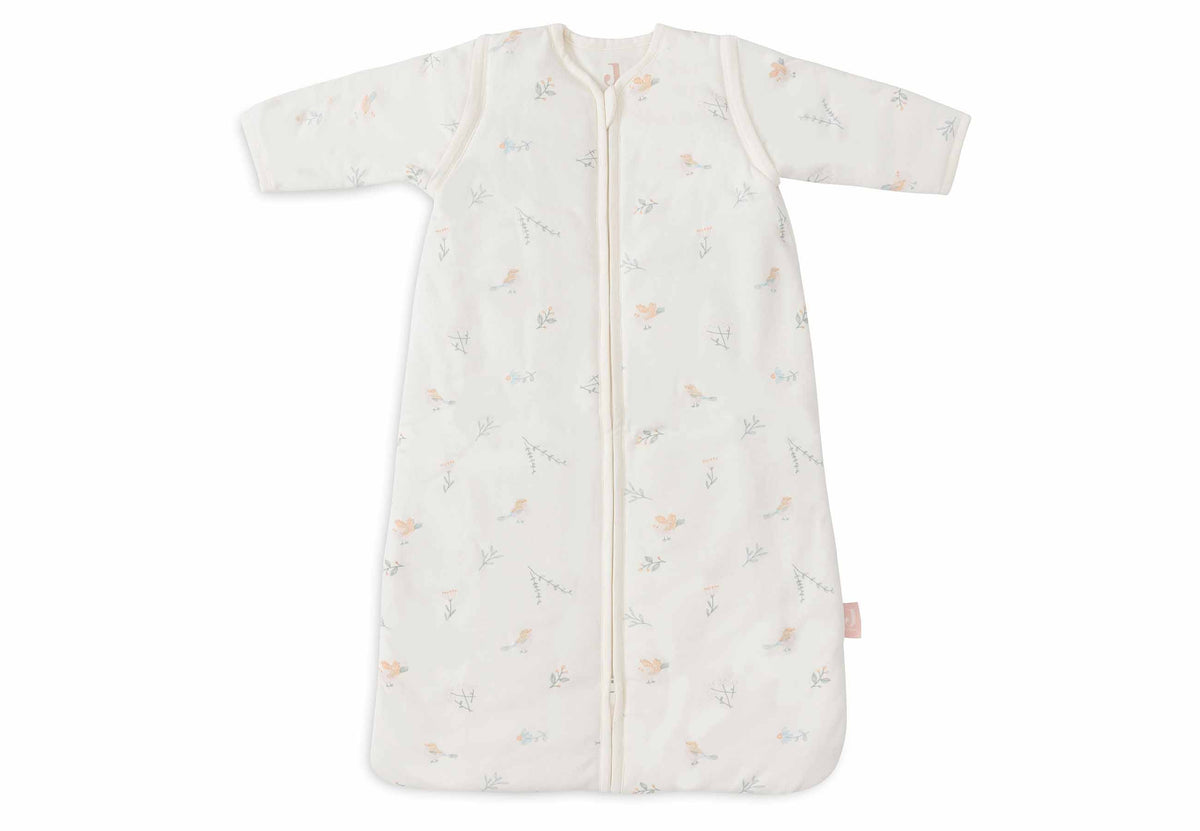 Jollein Baby Schlafsack Lovely Birds mit abnehmbaren Ärmeln