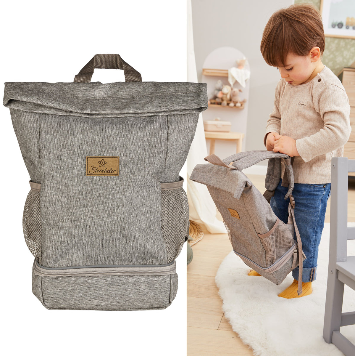 Sterntaler Rucksack Bauernhof mit Magnetverschluss