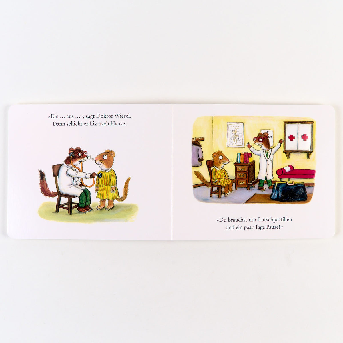 Liz Haselmaus ist heute krank Klappenbuch von Scheffler & Donaldson