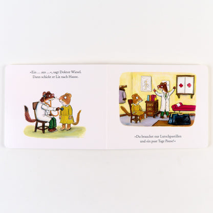 Liz Haselmaus ist heute krank Klappenbuch von Scheffler & Donaldson