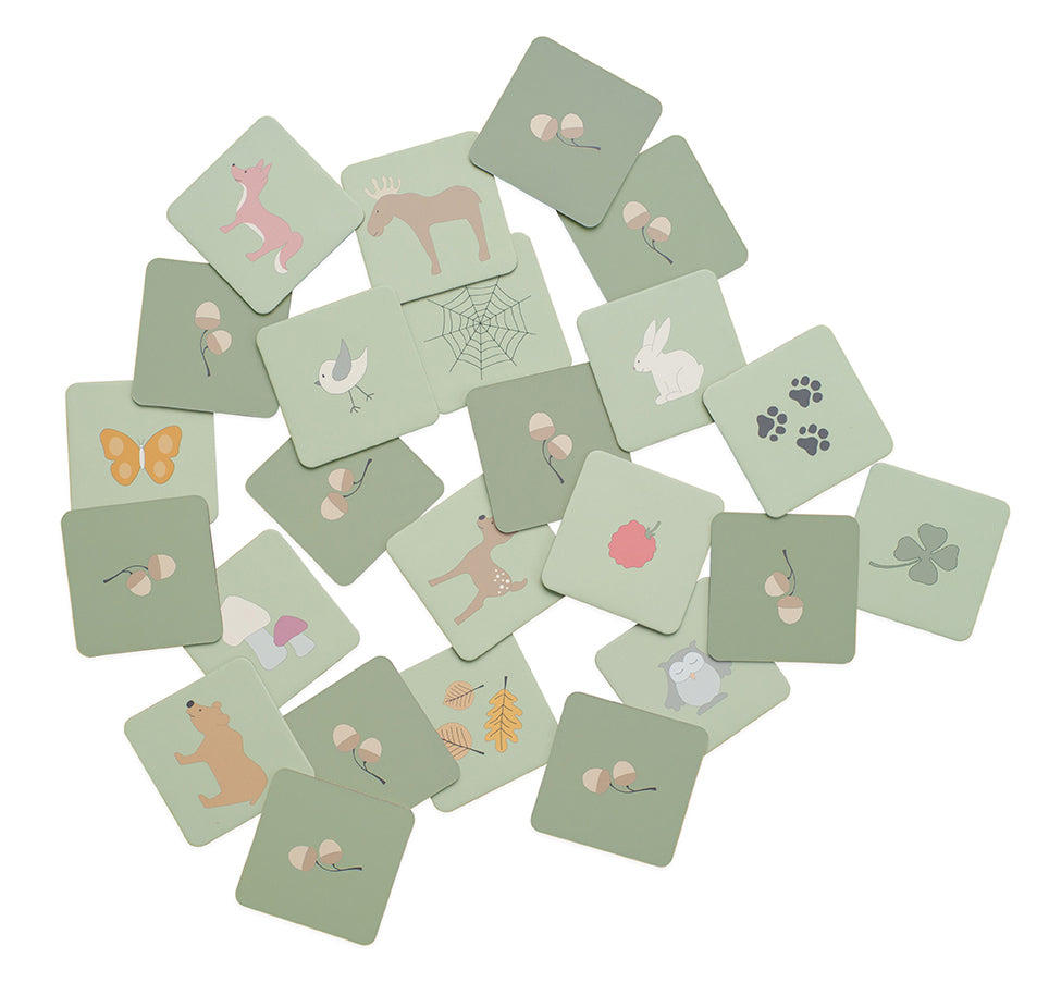 Jabadabado Memo Spiel Waldtiere 3J+