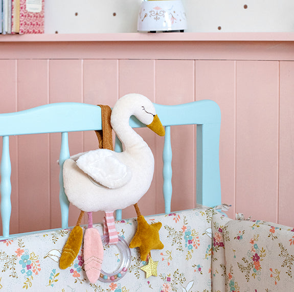 Moulin Roty Baby Aktivitäten Schwan La petite école de danse