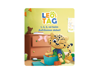 tonies Hörfigur für Toniebox: Leo's Tag: 123 sei beim Aufräumen dabei