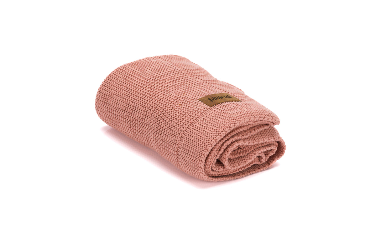 Fillikid Kinder Babydecke Strickdecke Kuscheldecke 80x100