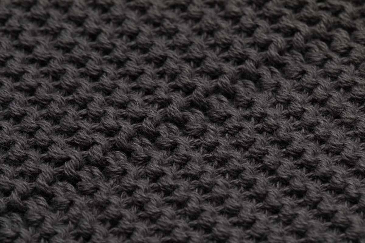 Fillikid Baby Strickdecke grau