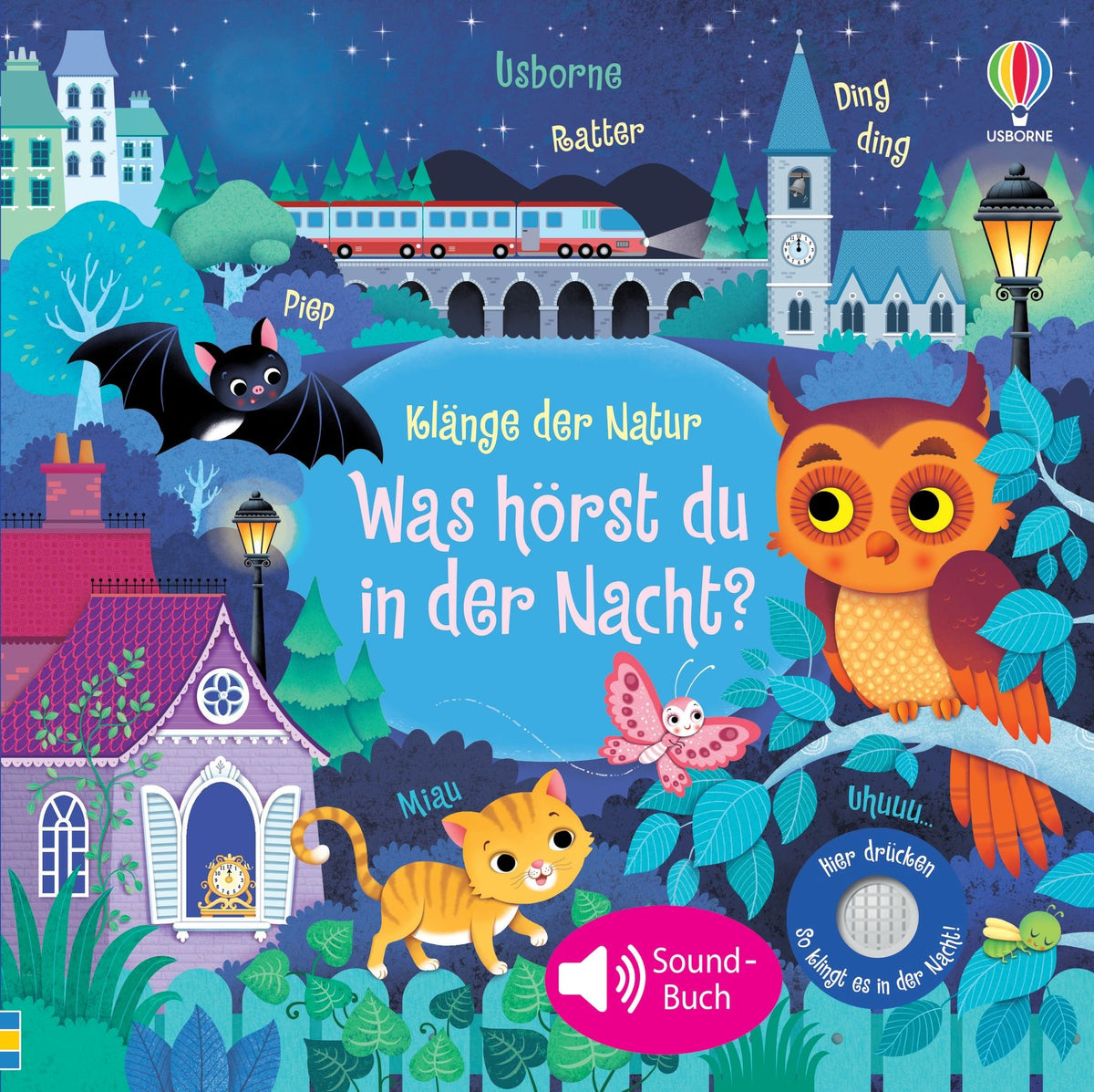 Usborne Klänge der Natur Soundbuch: Nacht 3J+