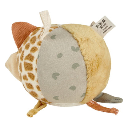 Sterntaler Baby Spielball Stoffball Safari Natur Gelb