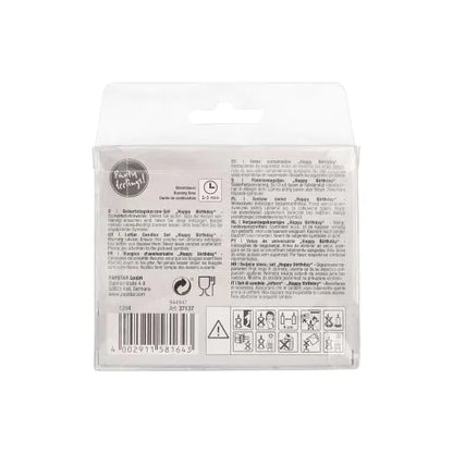 Bunte Happy Birthday Kuchen Kerzen (13 St/Pack)